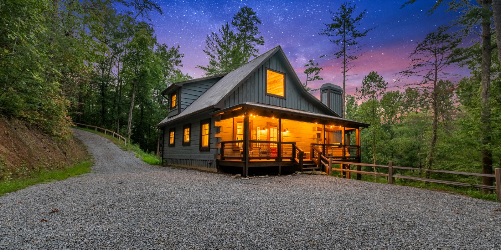 Chillax Creek cabin in Blue Ridge, Georgia